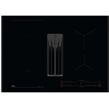 AEG -NCH74B01AB - Table Induction Aspirante - 70 cm - Noir