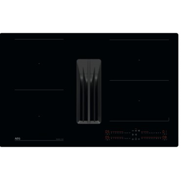 AEG - TH84CC23CB - Table Induction Aspirante 80 cm - S&eacute;rie 7000 - Noir