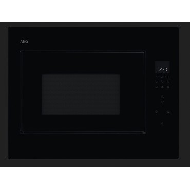 AEG - NMB6G261UB - Micro-ondes Grill encastrable - 45 cm - S&eacute;rie 6000 - Noir