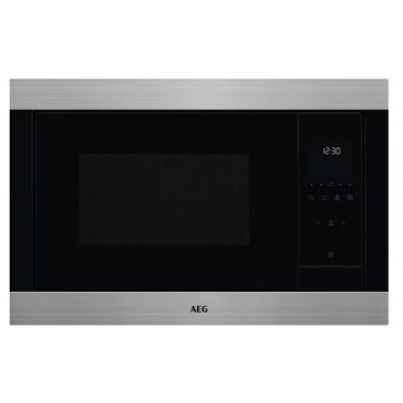 AEG - TMS5G25IEM - Micro-ondes Grill encastrable - S&eacute;rie 5000 - Noir et inox anti-trace 