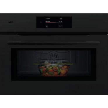 AEG - NKM7N721T - Four Encastrable - Micro-ondes Combin&eacute; - S&eacute;rie 7000 - Noir Mat