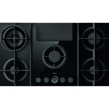 ELICA - PRF0196341 - Table Gaz Aspirante -  Mode Evacuation -  NIKOLATESLA EVO BL/A/88 - Noir