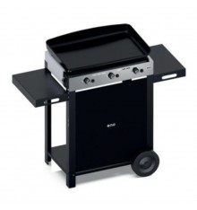 ENO - 55658385 - Combo Plancha Gaz 65 cm 3 feux + Chariot - Initial 65 - Inox