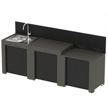 ENO - PMOD703M -  Ensemble de cuisine ext&eacute;rieure 3 &eacute;l&eacute;ments