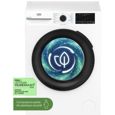 BEKO - BM3WFU410411B - Lave-Linge Frontal - 10 KG - Blanc