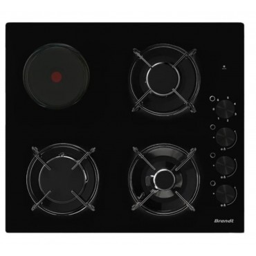 BRANDT - BPG3400BM - Table de cuisson - mixte
