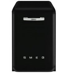 SMEG - LVFABBL3 - Lave-vaisselle Année 50 Noir - largeur 60 cm