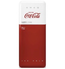 SMEG - FAB28RDCC5 - Réfrigérateur Année 50 Rouge Coca-Cola - 1 porte 4 étoiles