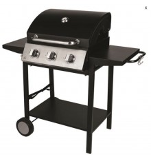 SOMAGIC - 335541 - Barbecue Gaz -  3 feux Harlem