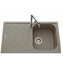 LUISINA EV3501231 - Evier réversible 1 cuve Arpège 86x50cm Luisigranit Béton