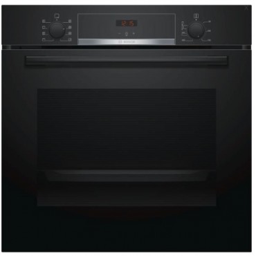 BOSCH - HBA553BA0 - Four encastrable Ecoclean 71 L Série 4 - Noir 