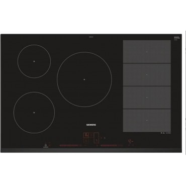 SIEMENS - EX851LVC1F - Table de cuisson induction IQ 700 - 80 cm - Noir 