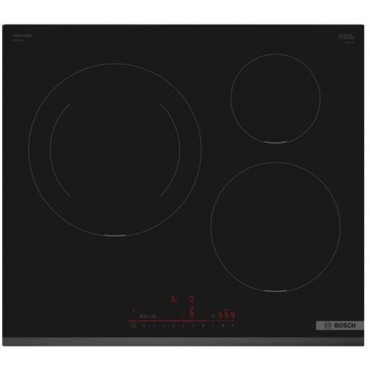 BOSCH - PIJ631HB1E - Table Induction 60 cm -  Série 6 - Noir