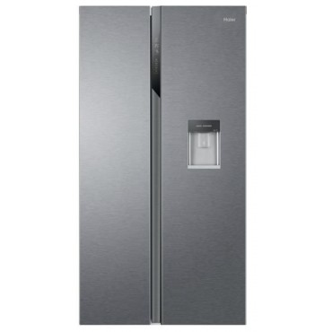 HAIER - HSR3918EWPG - Réfrigérateur Américain - 521 L - Silver