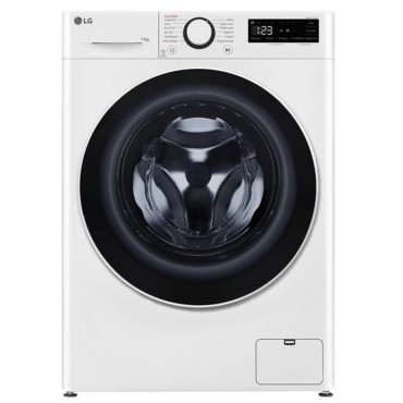 LG - F94R50WHS - Lave-Linge Frontal - 9 KG - Vapeur anti-allergie Steam™