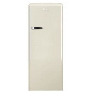 AMICA - AR5222C - Réfrigérateur 1 Porte - Compartiment 4**** - 218 L - Design Rétro Crème