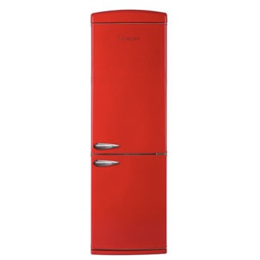 BRANDT - BVC8661 - Réfrigérateur Combiné 2 Portes - 329 L - Design Rétro - 3 Finitions au Choix