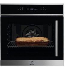 ELECTROLUX - Four Pyrolyse EOF7P00LX Charnière Gauche + Micro-ondes LMS4253TMX - Série 600 - Flex - Inox