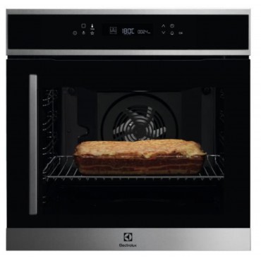 ELECTROLUX - Four Pyrolyse EOF7P00RX Charnière Droite + Micro-ondes LMS4253TMX - Série 600 - Flex - Inox