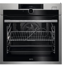 AEG - Four Pyrolyse BSE978330M + Micro-ondes Gril MSB2547D-M - Inox