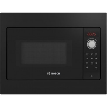 BOSCH - BFL523MB3F - Micro-ondes Solo encastrable 20 L - Série 2 - Noir 