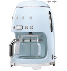 SMEG - ECF02BLEU - Cafetière Filtre 10 Tasses - Année 50 - Plusieurs Coloris