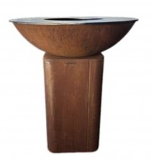 BRASERO ARTISAN - Q10031 - Ø 72 cm - Acier Corten - Curvo - Petit - Quoco