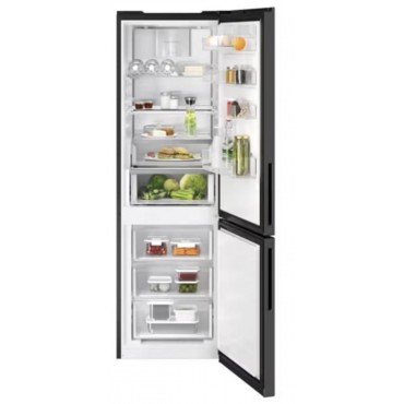 AEG - ORC8M321CL - Réfrigérateur Combiné 2 Portes - 328 L - Noir Réglisse