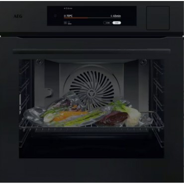 AEG -NBP9S831AT - Four encastrable 70 L - Série 9000 -  Cuisson Vapeur Intégrée - Noir Mat