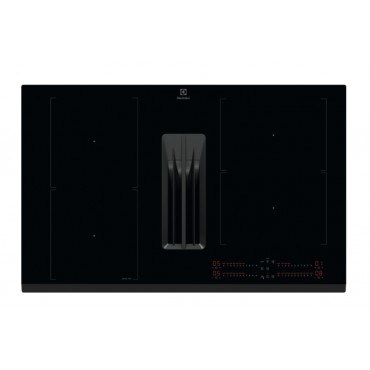 ELECTROLUX - KCC84440 - Table de cuisson 80 cm - induction aspirante - Noir