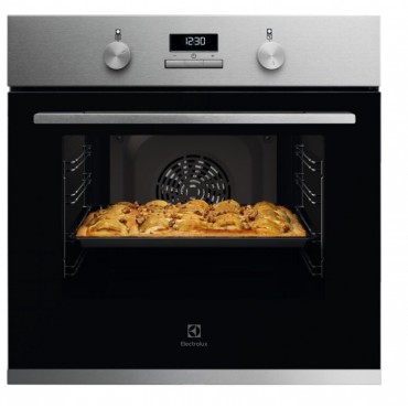 AEG -KOH3C00BX - Four encastrable 65 L - Catalyse - Noir - Bandeau Inox 