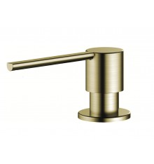 DISTRIBUTEUR DE SAVON NIVITO INOX BROSSE/LAITON DORE SR-BB