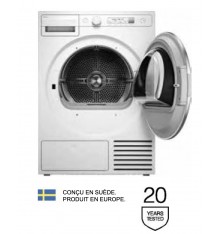 ASKO - T108HBW -Sèche-Linge Frontal - 8 kg - Pompe à Chaleur